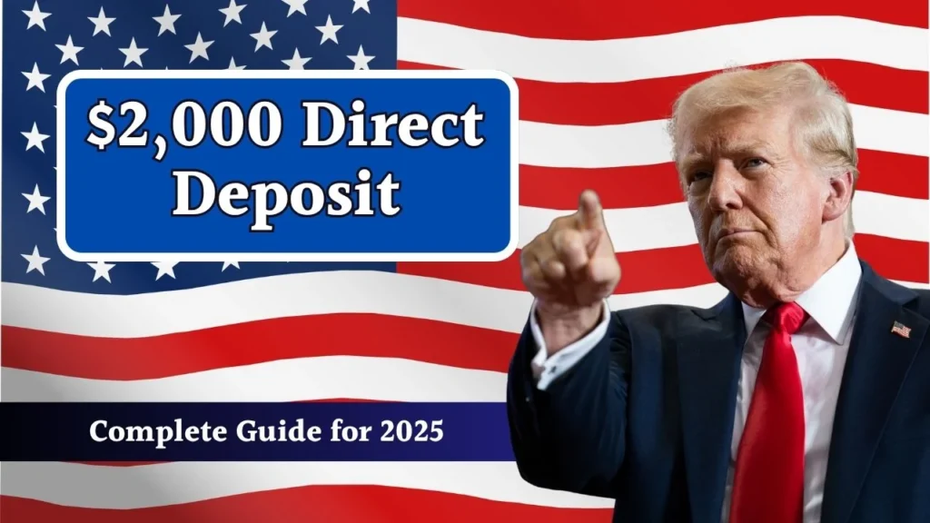 $2,000 Direct Deposit for Americans in December 2025 – Eligibility, Payment Schedule & IRS Guidelines