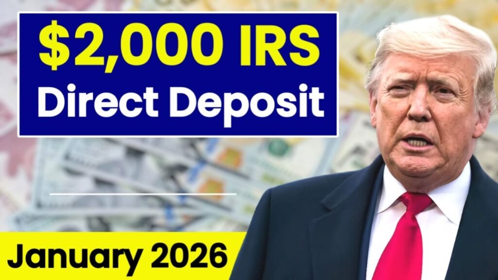 $2,000 IRS Direct Deposit