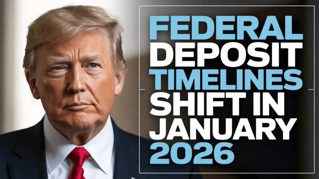 2026 Federal Deposit Timing